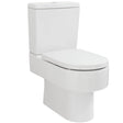 Nuie Ambrose Semi BTW Close Coupled Toilet Without Seat CPV006