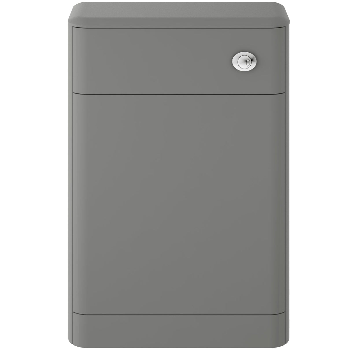 Hudson Reed Solar WC Unit W550mm Cool Grey CUR241