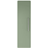 Hudson Reed Solar 1 Door Wall Mounted Tallboy Storage Unit W350 x D250mm Fern Green CUR862