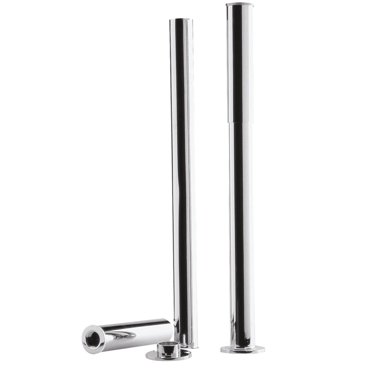 Hudson Reed Standpipes With Adjustable Shrouds Chrome DA314