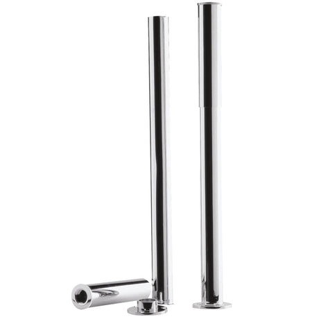 Hudson Reed Standpipes With Adjustable Shrouds Chrome DA314