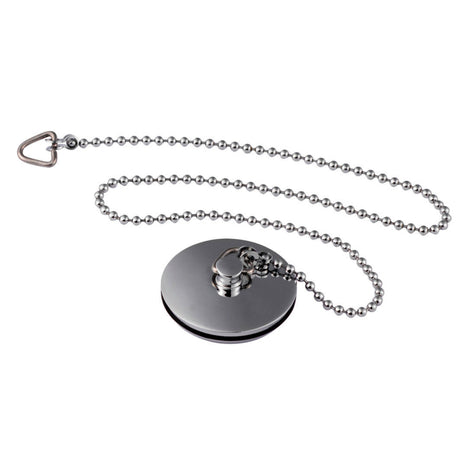 Nuie Bath Plug & Ball Chain Chrome E315