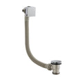 Nuie Square Freeflow Bath Filler Pop-Up Waste & Overflow Chrome E317