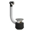 Nuie Stone Basin Pop-Up Waste With Overflow E321 Chrome