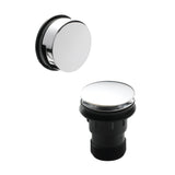 Nuie Easyclean Push Button Minimalist Bath Waste & Overflow E327 Chrome