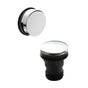 Nuie Push Button Inset Bath Waste & Overflow Chrome E327E