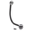 Nuie Bath Overflow - Plug & Ball Chain Waste Chrome E345