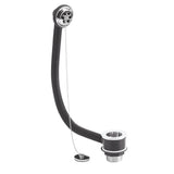 Nuie Bath Overflow - Plug & Ball Chain Waste Chrome E345