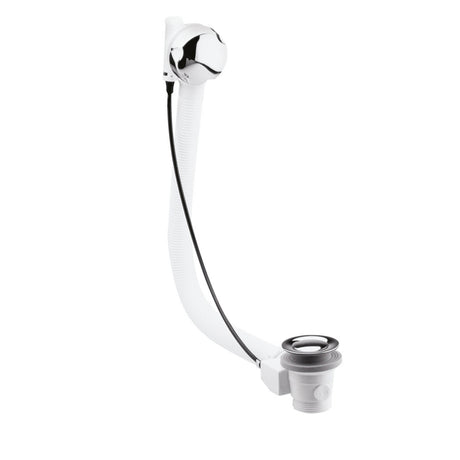 Nuie Round Bath Pop-up Waste & Overflow Chrome E357