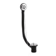 Nuie Contract Bath Overflow - Brass Plug & Ball Chain Waste Chrome E396