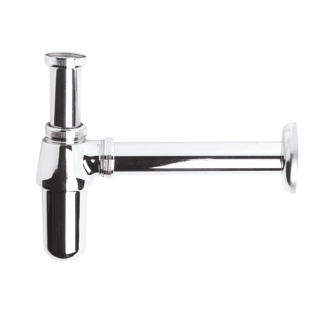 Nuie Round Bottle Trap with 190mm Extension Tube Chrome EA370