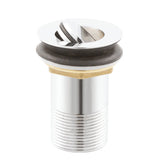 Nuie Flip Top Basin Waste Unslotted Chrome ER02
