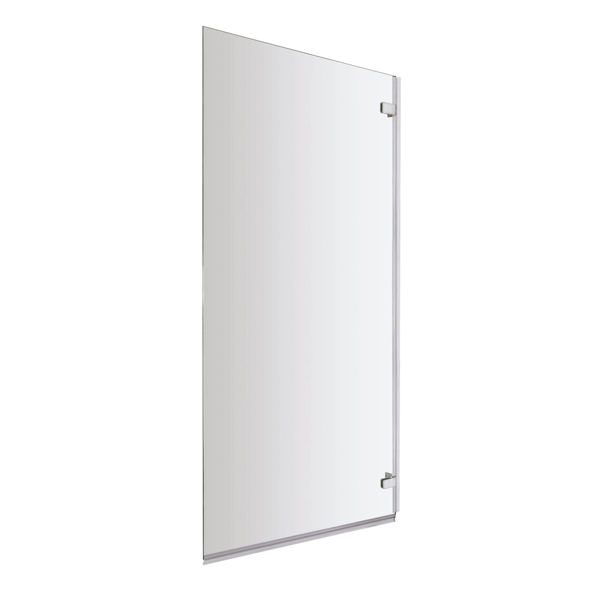 Nuie Square Hinged Bath Screen - 5mm Glass (H1410 x W782mm) ERSSQ
