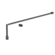 Nuie Wetroom Screen Additional Support Bar Brushed Pewter FIX027