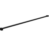 Hudson Reed Wetroom Screen Flat Support Bar Matt Black FIX040