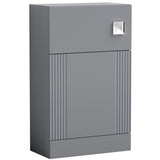 Nuie Deco WC Unit W500mm Satin Grey FLT241