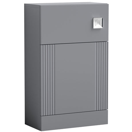 Nuie Deco WC Unit W500mm Satin Grey FLT241