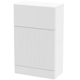 Hudson Reed Fluted WC Unit W500mm Satin White FLU141