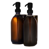 Gold Double Wall Mounted Soap Dispenser