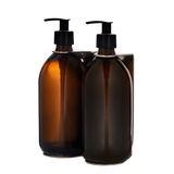 Gold Double Wall Mounted Soap Dispenser