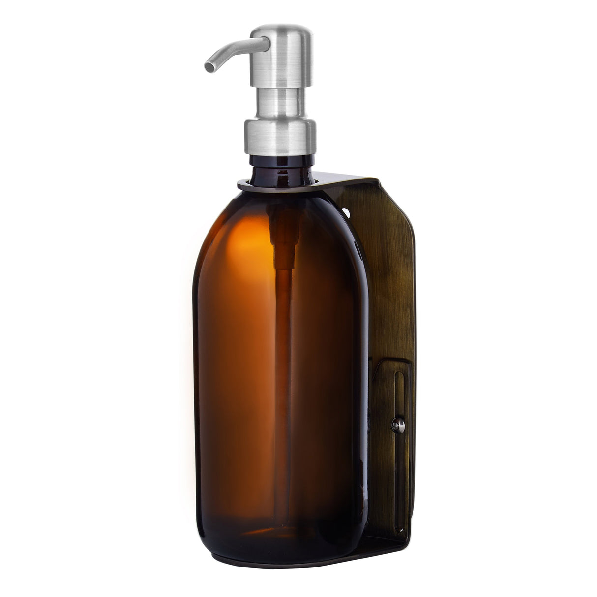 Gold Single Wall Mounted Soap Dispenser
