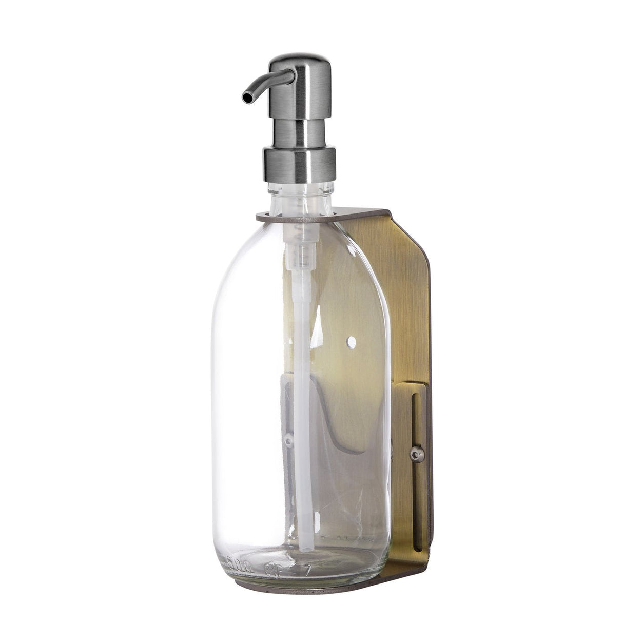 Gold Single Wall Mounted Soap Dispenser