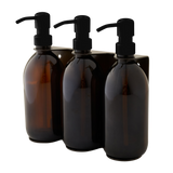 Gold Triple Wall Mounted Soap Dispenser