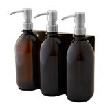 Gold Triple Wall Mounted Soap Dispenser