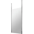 Hudson Reed 8mm Freestanding Wetroom Screen With Ceiling Posts Chrome GPCP090