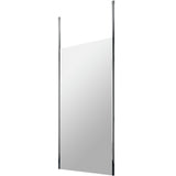 Hudson Reed 8mm Freestanding Wetroom Screen With Ceiling Posts Chrome GPCP090