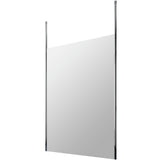 Hudson Reed 8mm Freestanding Wetroom Screen With Ceiling Posts Chrome GPCP14