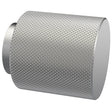 Nuie Knurled Door Knob Satin Nickel H114