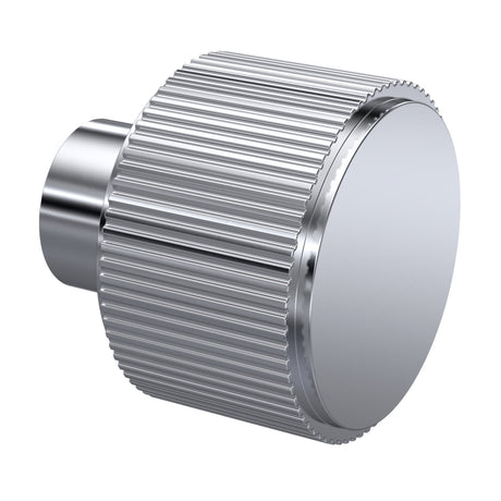 Nuie Fluted Door Knob Chrome H117
