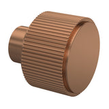 Nuie Fluted Door Knob Brushed Bronze H1517