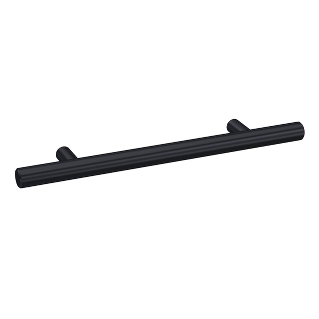 Nuie Bar Door Handle 156mm Matt Black H192