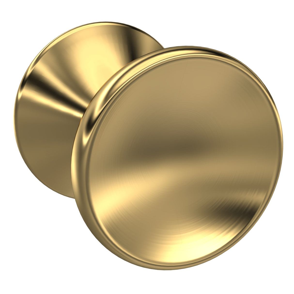 Nuie Door Knob Brushed Brass H313