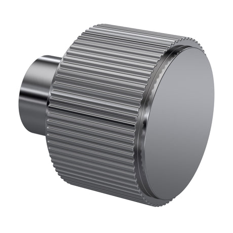 Nuie Fluted Door Knob Brushed Pewter H717