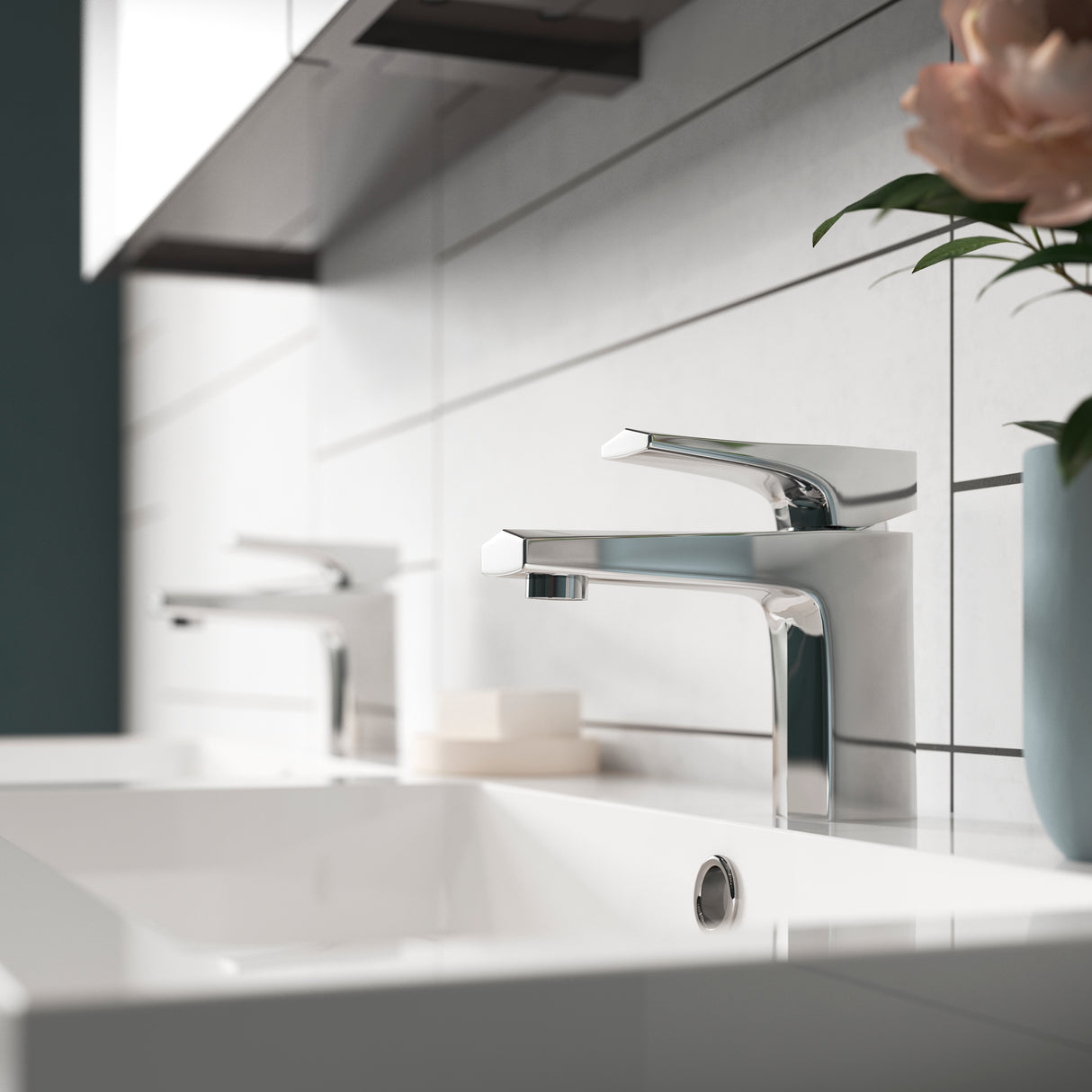Nuie Hardy Mono Basin Mixer Tap with Waste Chrome HDY305 LS