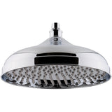 Nuie 12" Apron Fixed Head Shower 300mm Chrome HEAD16