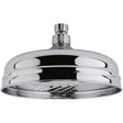 Nuie 8" Apron Fixed Head Shower 200mm Chrome HEAD21