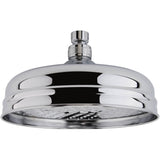 Nuie 8" Apron Fixed Head Shower 200mm Chrome HEAD21