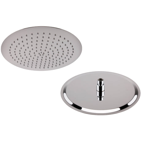 Hudson Reed Slim Round Fixed Head Shower 300mm Dia. Chrome HEAD26