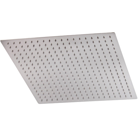 Hudson Reed Slim Square Fixed Head Shower 400x400mm Chrome HEAD45