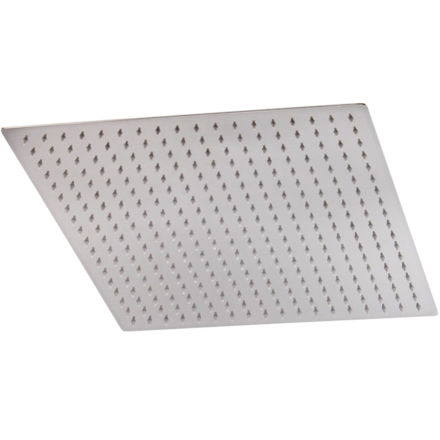 Hudson Reed Slim Square Fixed Head Shower 400x400mm Chrome HEAD45