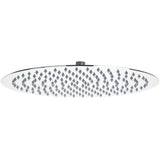 Hudson Reed Slim Round Fixed Head Shower 400mm Dia. Chrome HEAD46