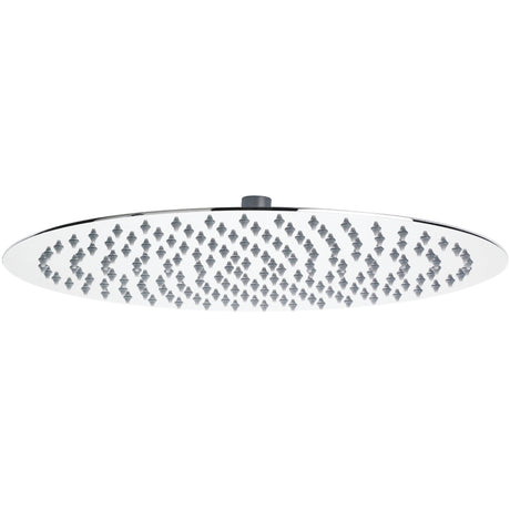 Hudson Reed Slim Round Fixed Head Shower 400mm Dia. Chrome HEAD46