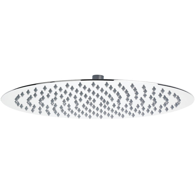 Hudson Reed Slim Round Fixed Head Shower 400mm Dia. Chrome HEAD46