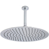 Hudson Reed Round Fixed Head Shower & Ceiling Arm 400mm Dia. Chrome HEAD46A