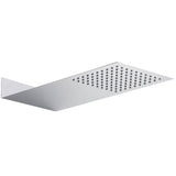 Hudson Reed Ultra Thin Fixed Head Shower 200x430mm Chrome HEAD47