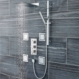 Hudson Reed Ultra Thin Fixed Head Shower 200x430mm Chrome HEAD47 LS1